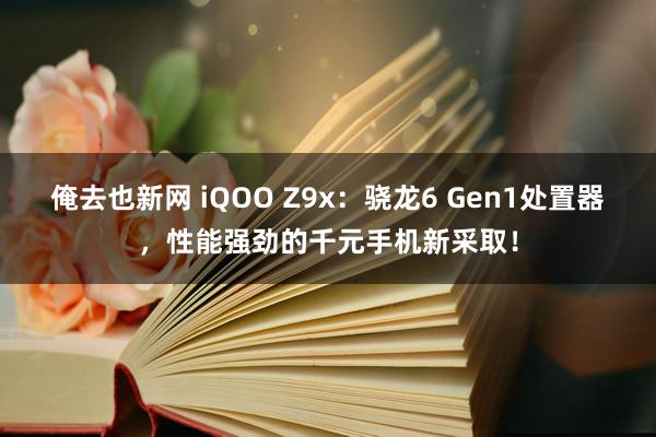 俺去也新网 iQOO Z9x：骁龙6 Gen1处置器，性能强劲的千元手机新采取！