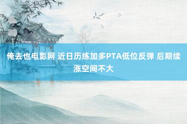 俺去也电影网 近日历练加多PTA低位反弹 后期续涨空间不大